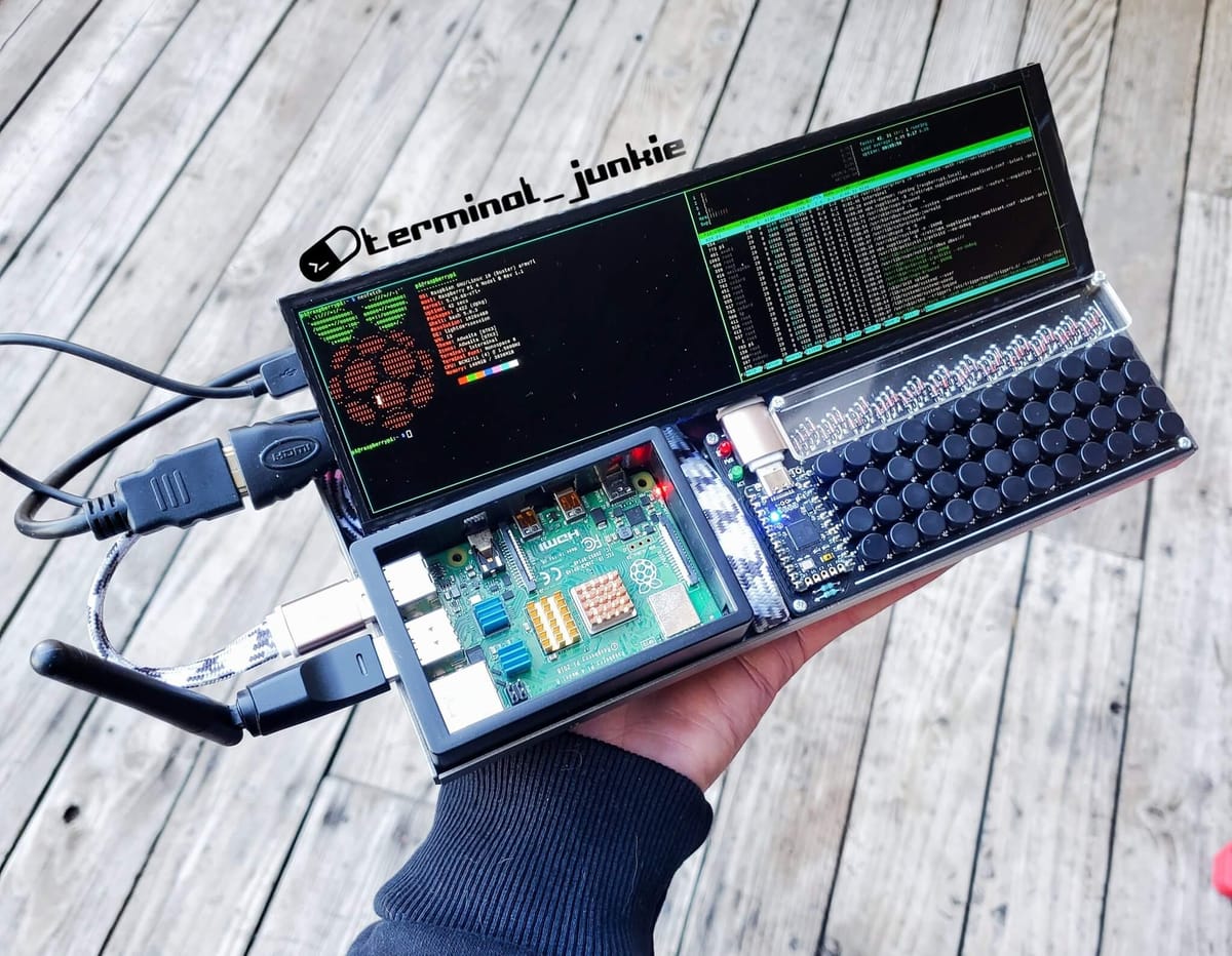 This Homemade 'Cyberdeck' Is the Real Deal