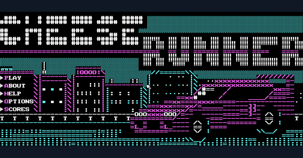 Cheese Runner, The ASCII Text Cheese Smuggling Game Has Been Released