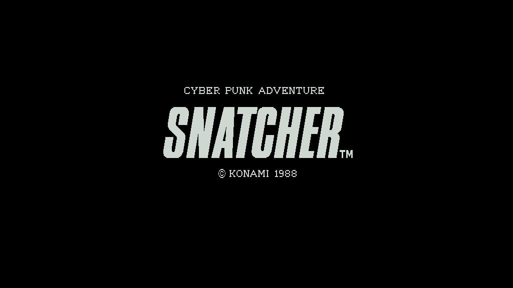 Snatcher for MSX